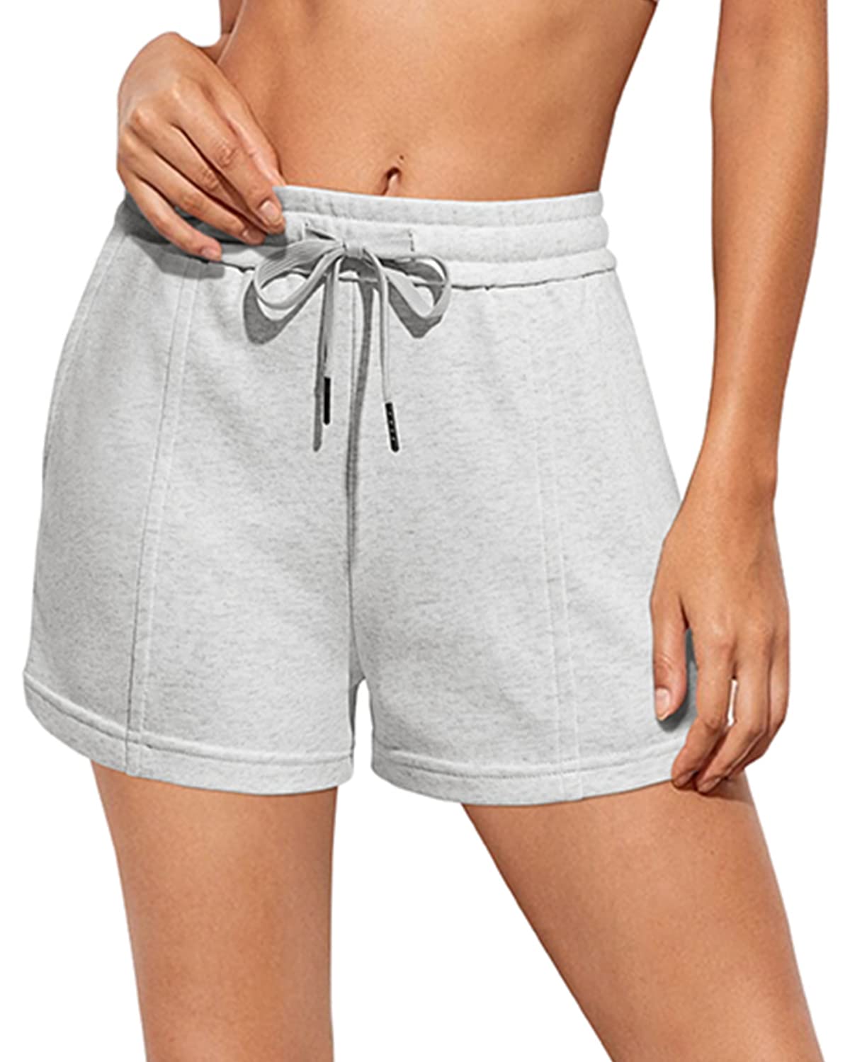 Sweat Shorts Women's Cotton Jersey Shorts With Pockets Hanes