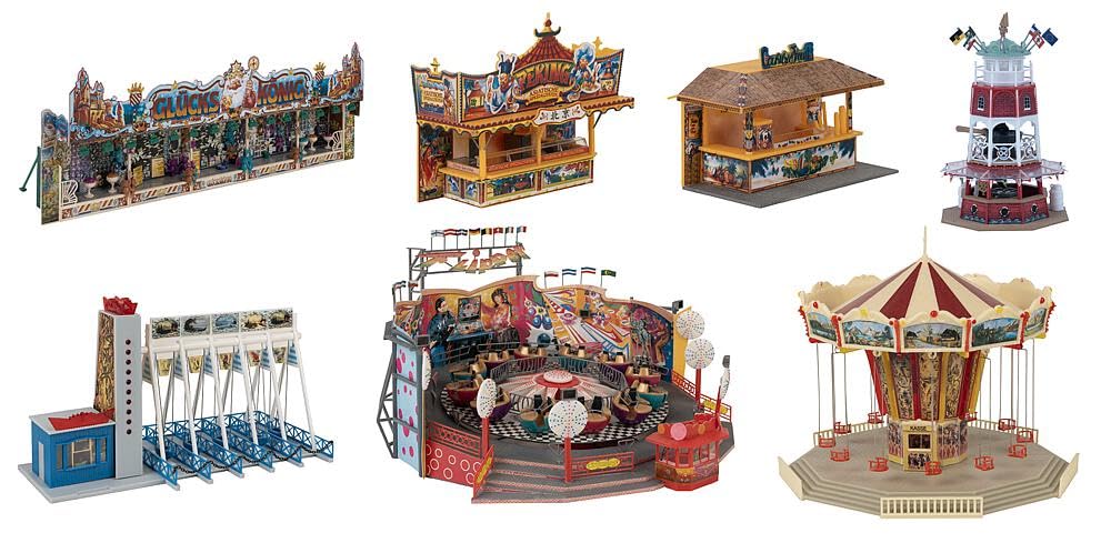 FALLER 140460 - Kirmes-Set Jahrmarktvergnügen - Spurweite H0