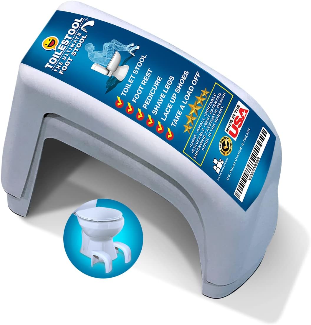 The New Multi-Purpose Foot Stool: As Toilet Stool, Foot Rest, Pedicure, Shaving Legs & Lace Up Shoes. The Lightest, Smallest, Stackable. Made in USA. The 7 Best Toilet Stools of 2023 by TheSpruce.com
