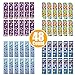 Kids Bookmarks Bulk Variety Pack - 48 Bookmarks Total (12 Mermaid, 12 Unicorn, 12 Emoticon, 12 Sports) - Birthday Party Favors - Student Prizes - Teacher Supply Packs - Reading Incentives