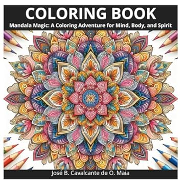 Capa do livro Mandala Magic: A Coloring Adventure for Mind, Body, and Spirit