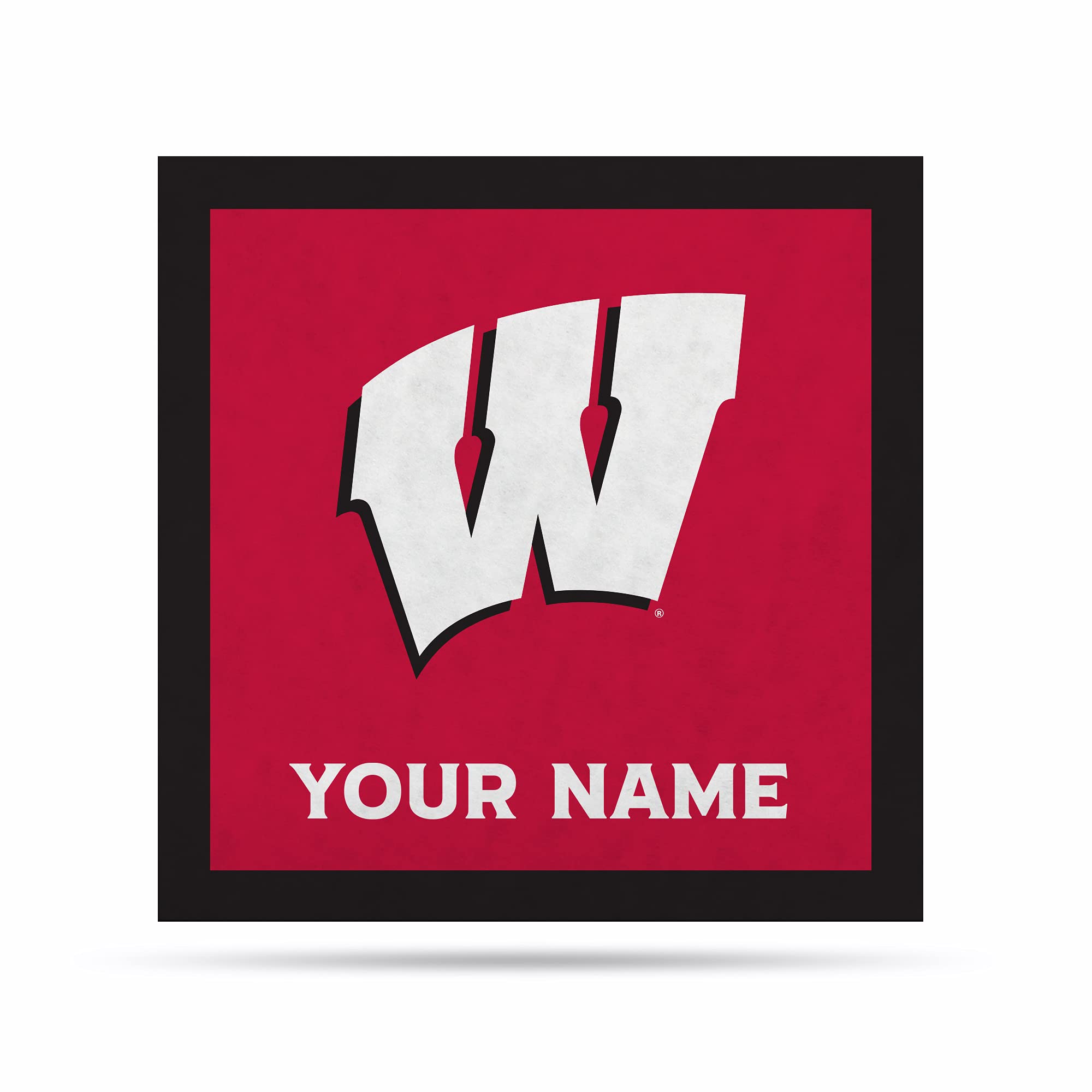 Rico Industries NCAA Wisconsin Badgers Standard Personalized 23