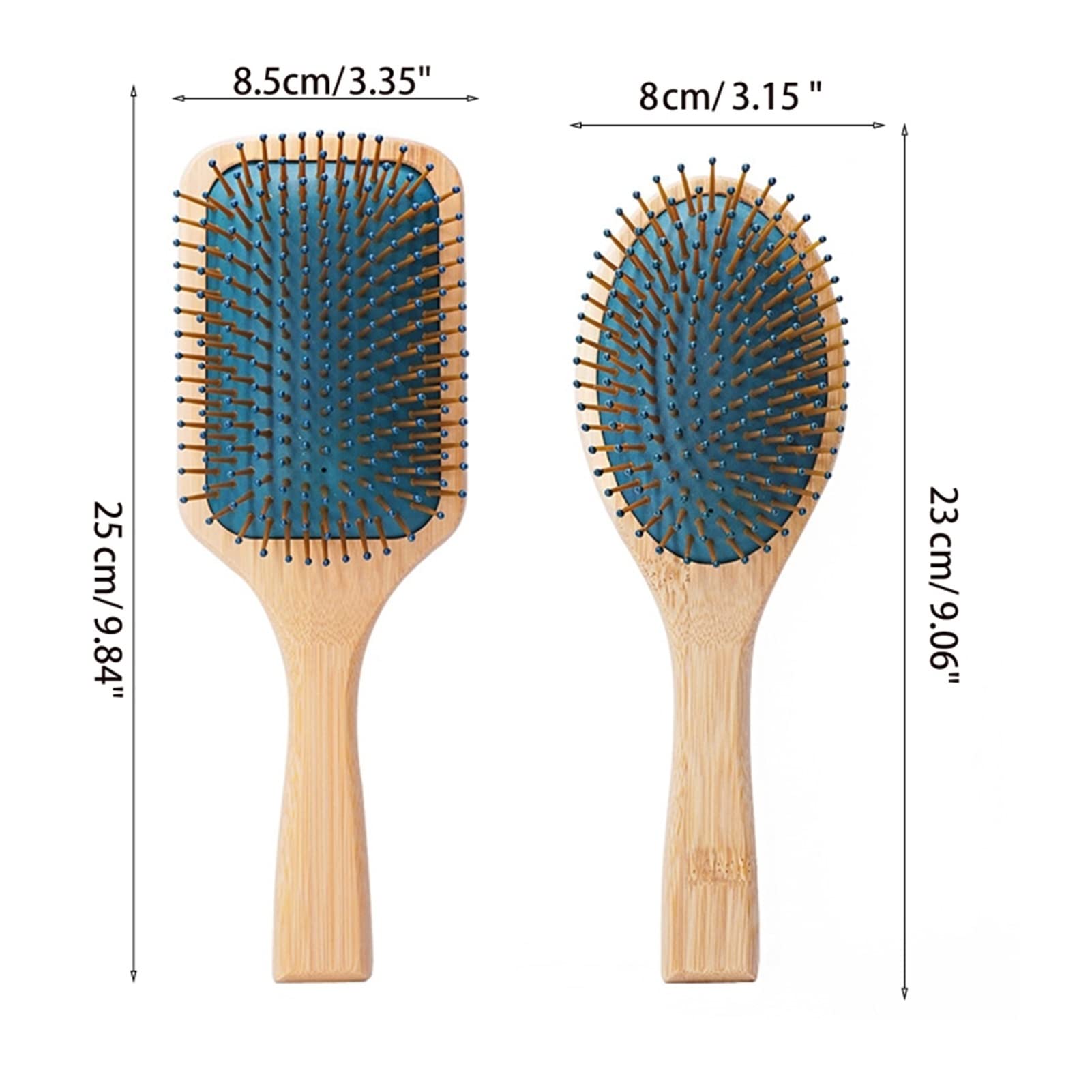 Peine Cepillo for el Cabello cojín de Aire Peine Peine de Tablero Grande (Color : Square)