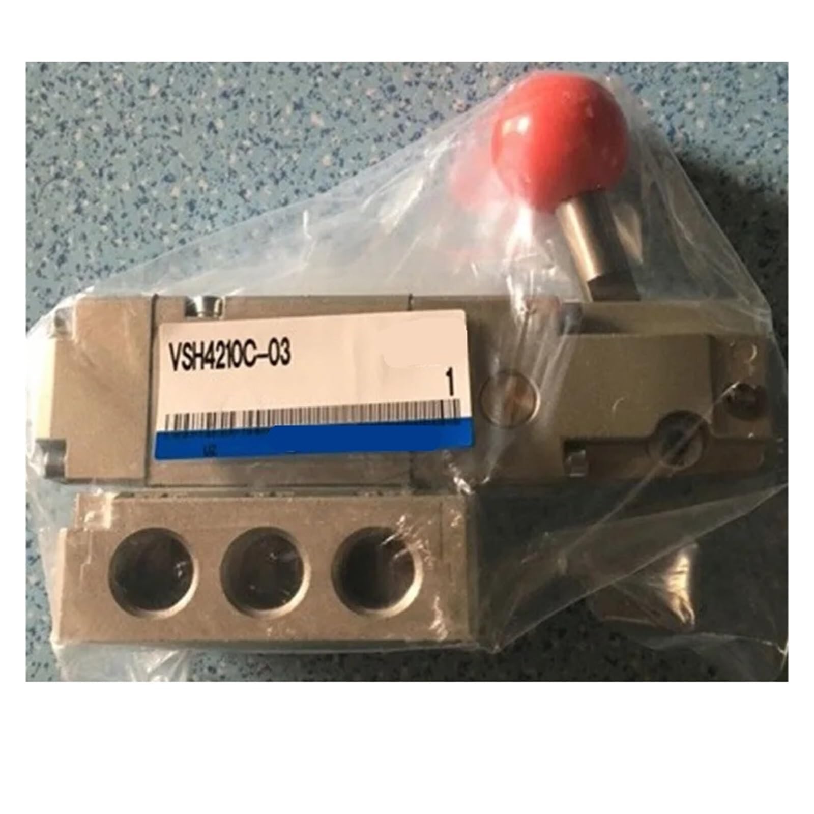 Vanne manuelle VsH4210C-03 pneumatique bistable pour contrôle de débit