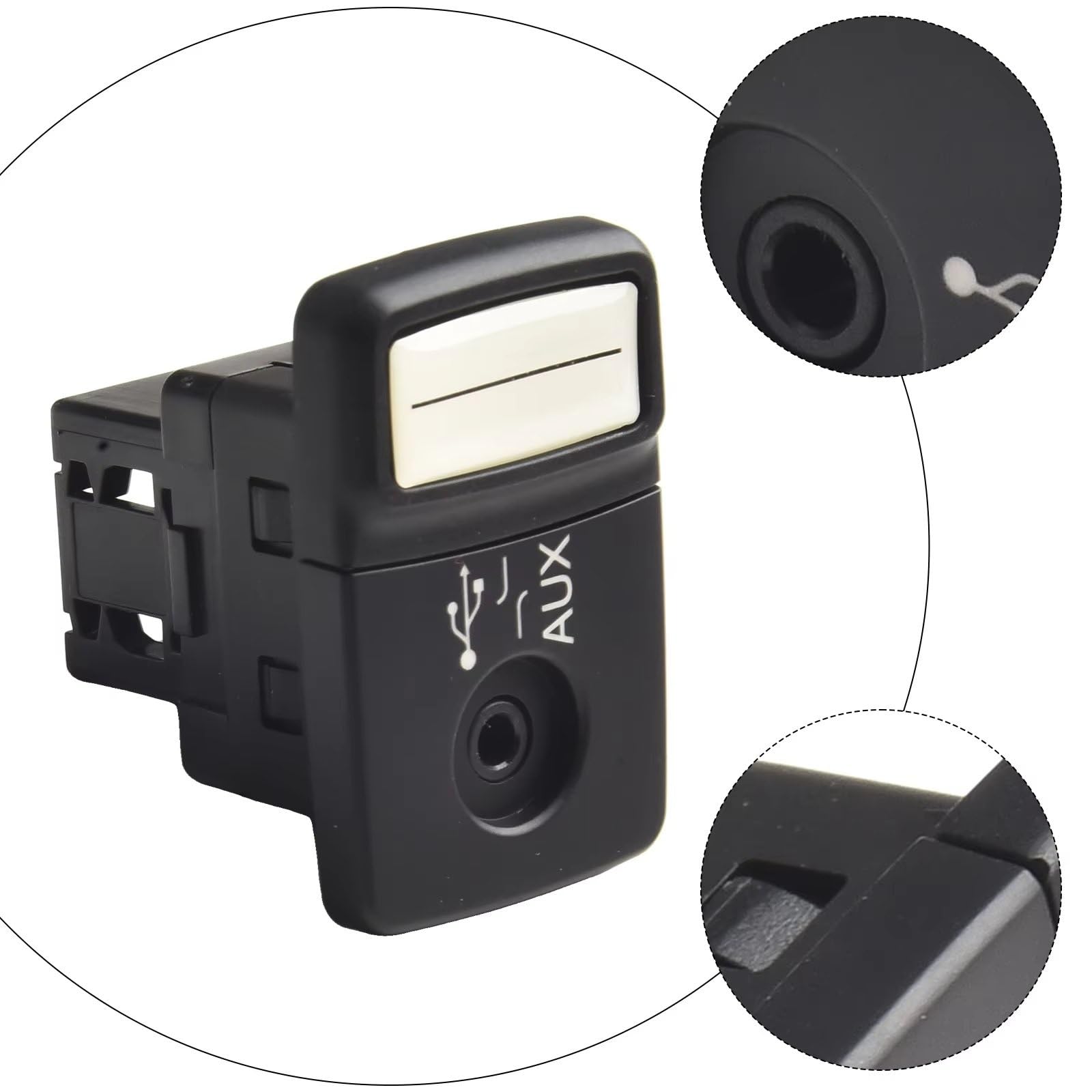 Adattatore Audio AUX USB per Auto, per Fiat, per Panda 33, per Nuova 2012 2013 2014 2015 2016, per connettore Presa interfaccia USB 735547937