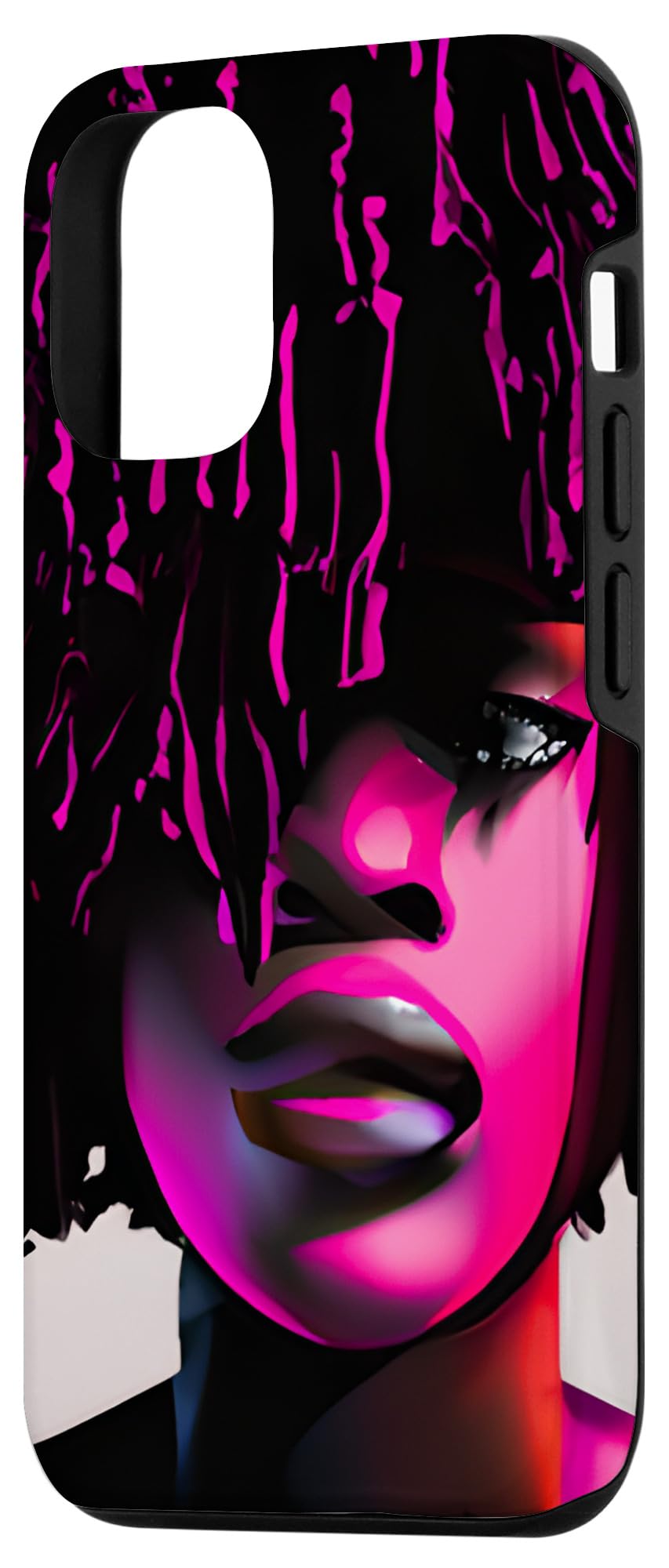 iPhone 15 Black queen melanin sista magic African American Cute Sistas Case - Image 2