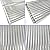Direct Store Parts DS123 17" Stainless Steel Emitter Plates TRU-Infrared Grill Grates for Charbroil Performance Tru-Infrared 2 Burner Gas Grill 463633316, 463672016 463672216, 463672416, 2PK