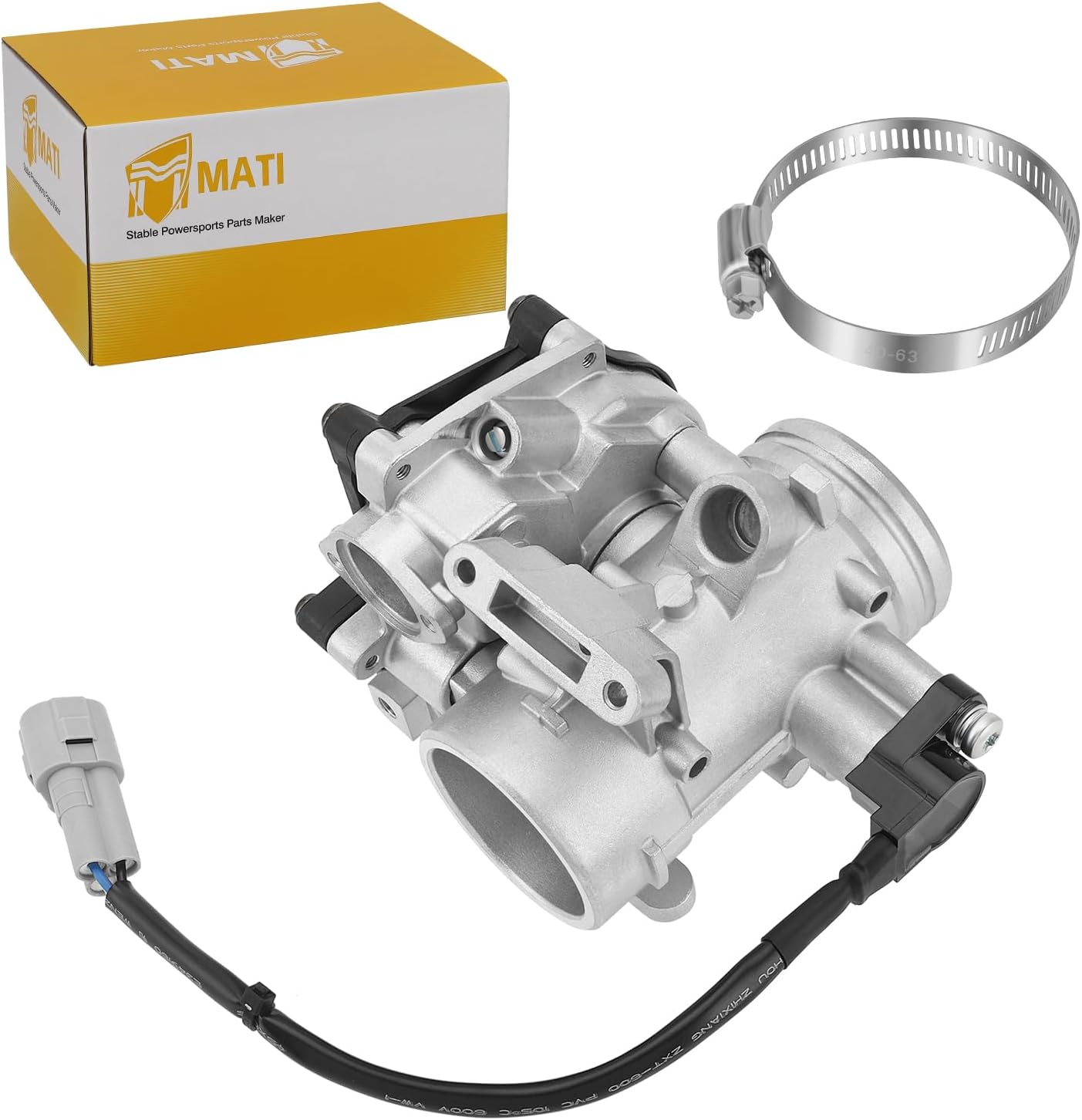 M MATI Throttle Body for Polaris Sportsman 700 800 EFI/6x6 2004-2012 Ranger 700 XP 2005 RZR 800 2008-2009 2203924 1202836 1253492