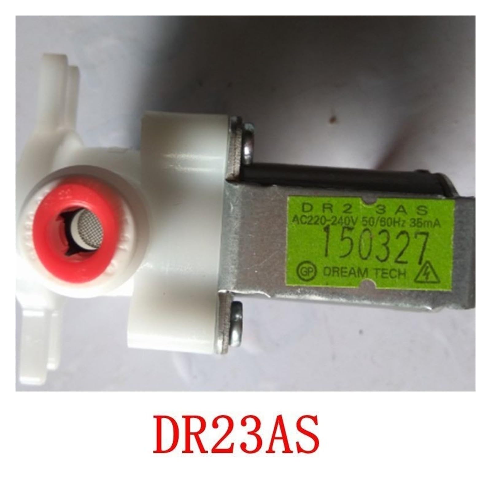 Válvula De Entrada De Agua for Lavadora, Compatible Con Daewoo, Pieza Electromagnética De La Válvula De Entrada De Agua for Lavadora De Tambor DR23AS AC220-240V