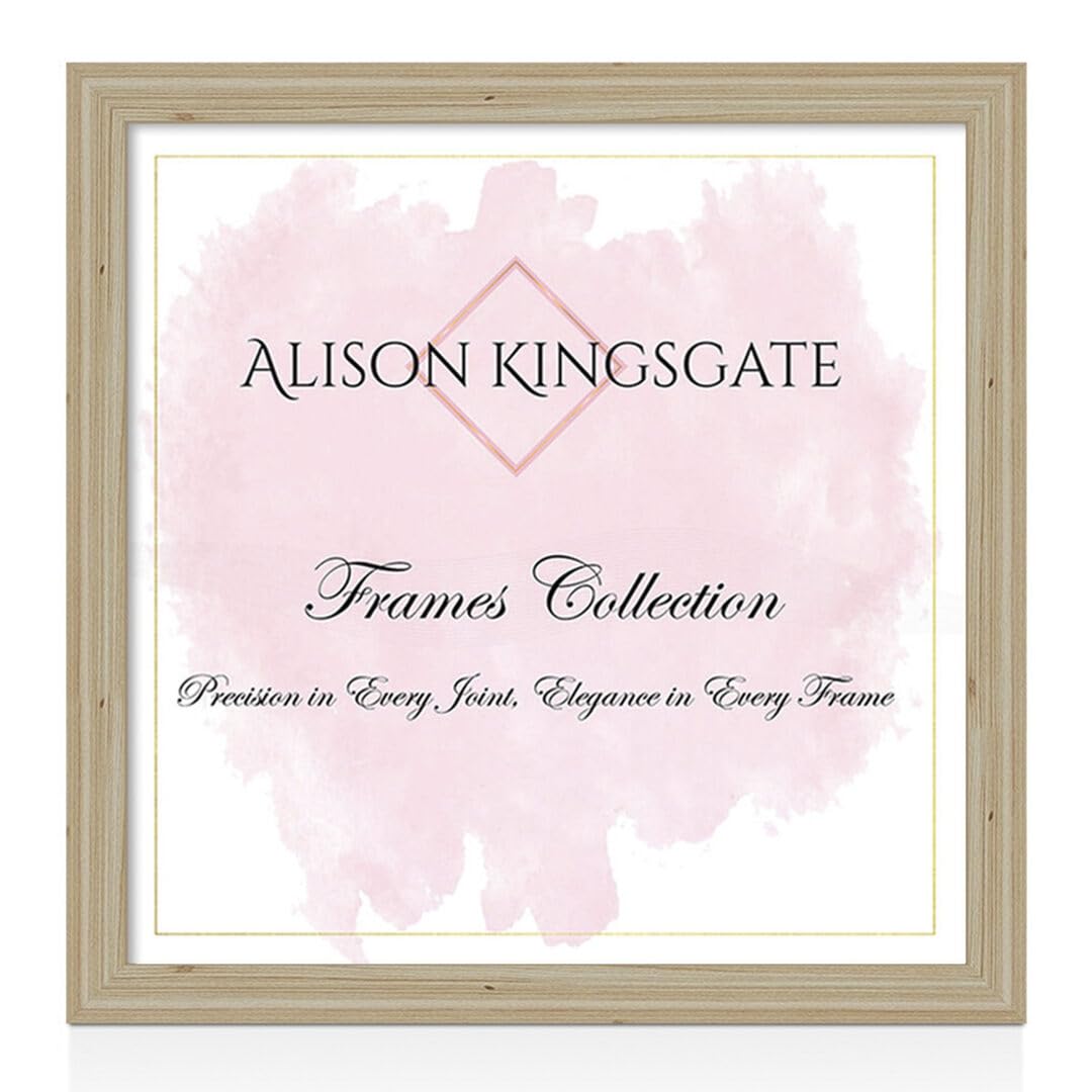 Alison Kingsgate Classic 35X35CM Oak Picture Frame for Photo & Certificate