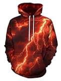 Unisex 3D Digital Print Sweatshirts Hooded Top Galaxy Pattern Pullover Hoodie