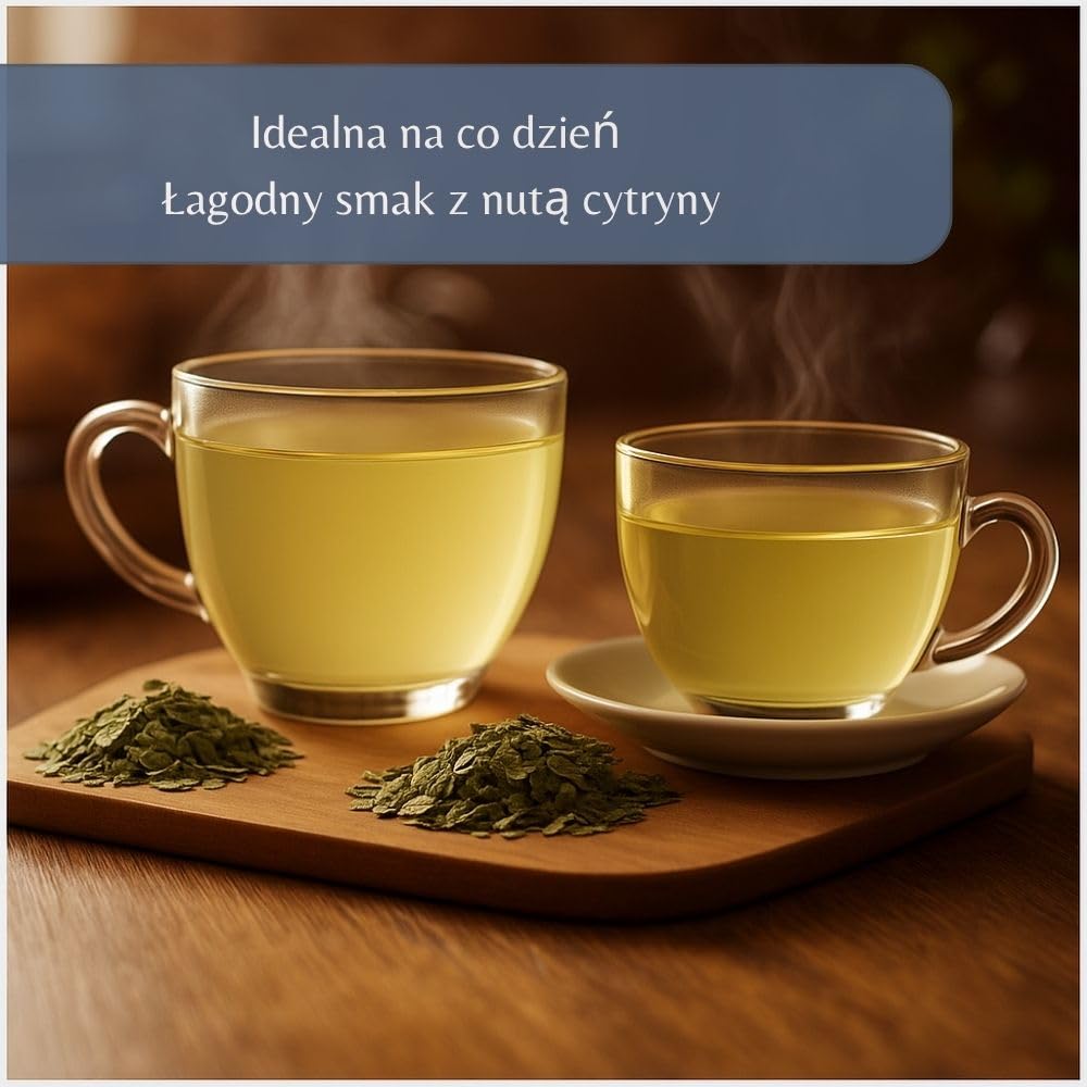 Organiczne luźne liście melisy, relaksująca herbata ziołowa do trawienia, napar kojący, Melissa Officinalis L. - Uprawa ekologiczna (1 kg (500 filiżanek))