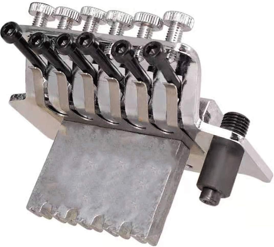 Electric Guitar Double Locking Tremolo Bridge for Floyd Rose Style, Chrome