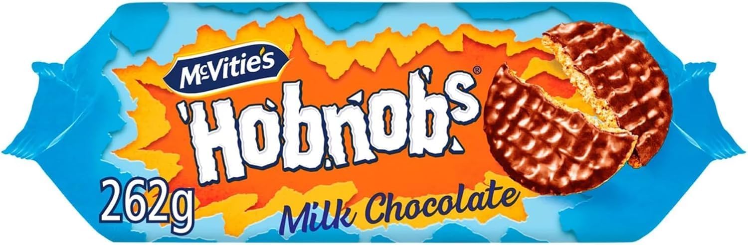 McVitie's Milk Chocolate Hobnobs Biscuits, 262g
