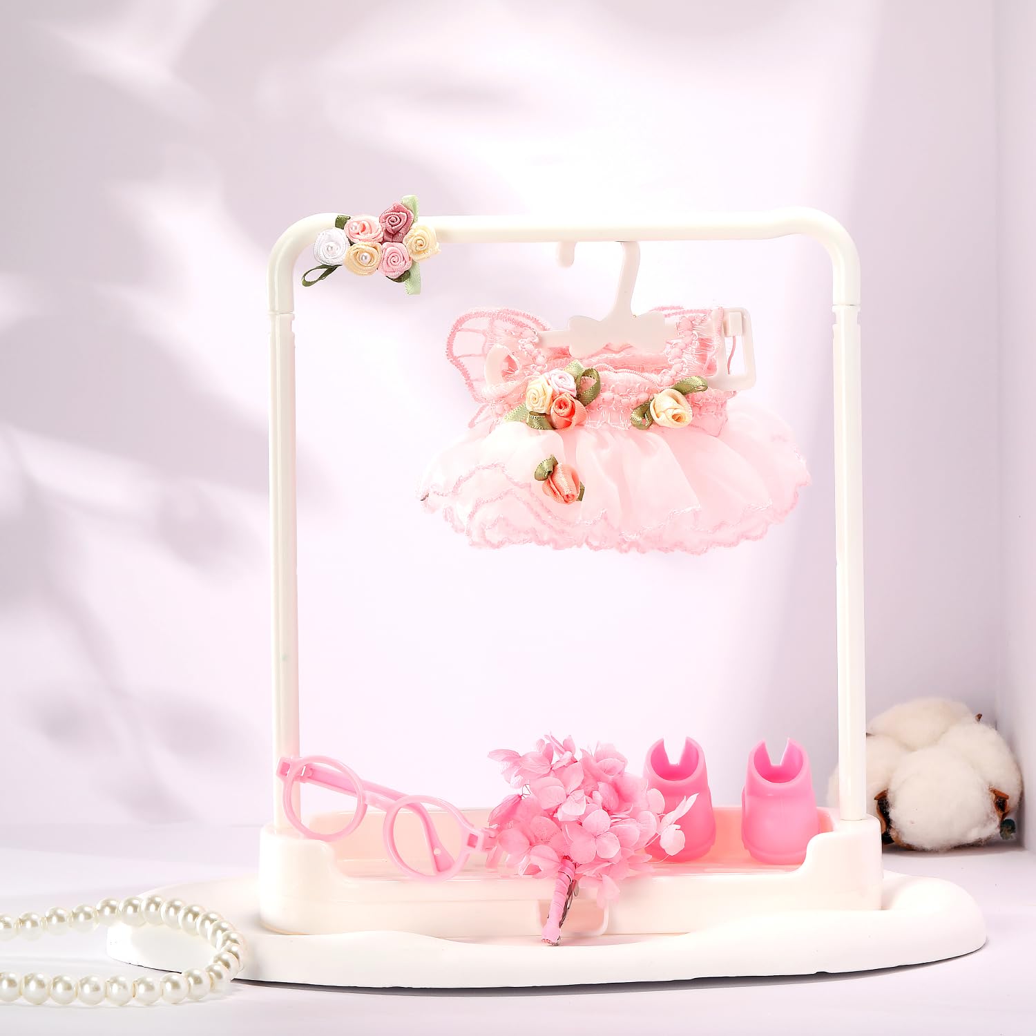 Amazon.com: ALTRJO Doll Clothes for Labubu 17cm Have a Seat 