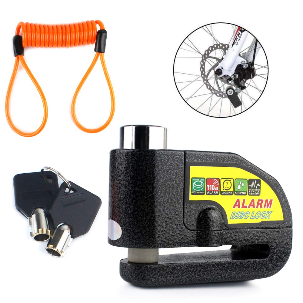motorcycle wheel lock alarm