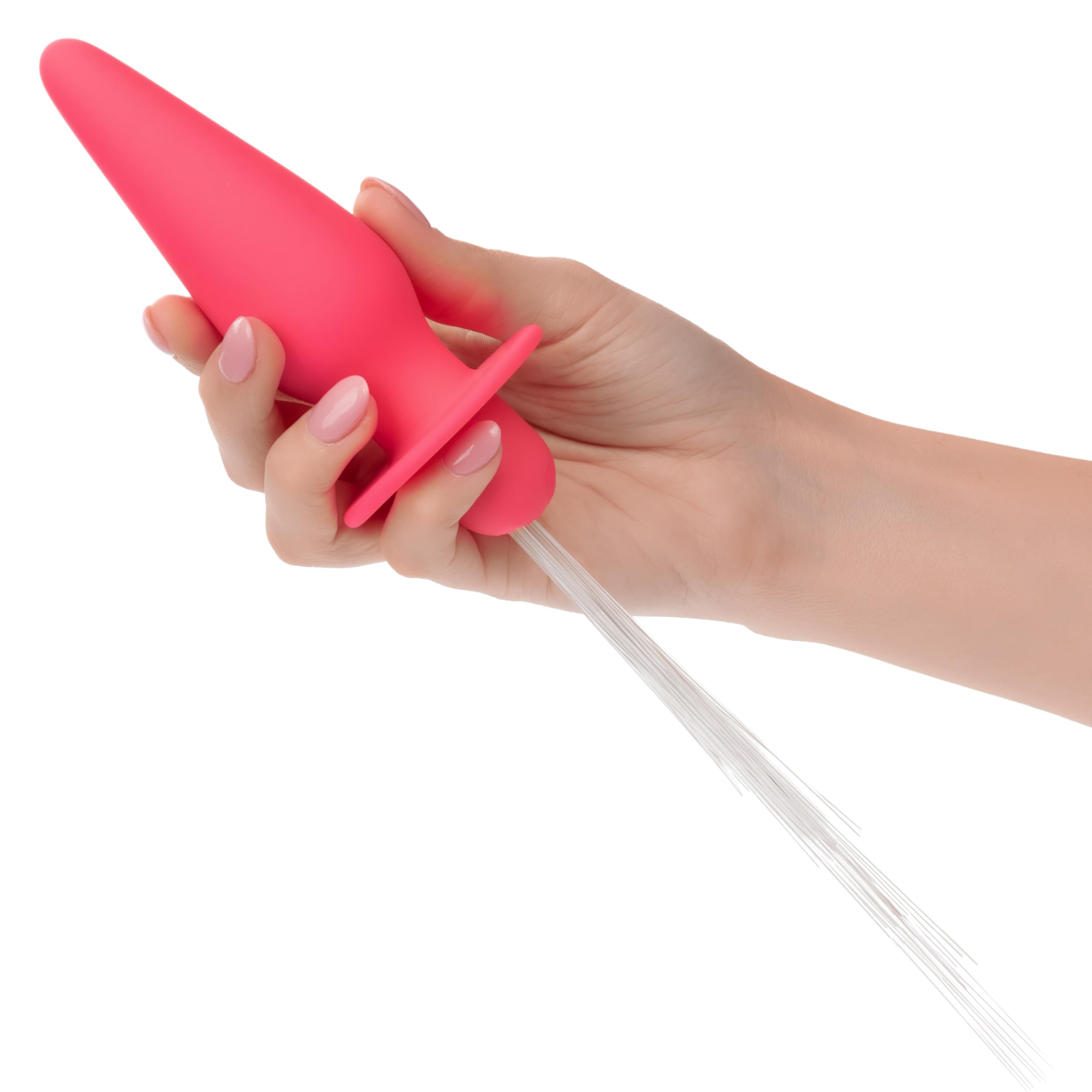 Amazon.com: CalExotics Southern Lights Vibrating Light Up Butt Plug Anal  Vibrator Probe, Tapper Designed with Shimmering Lights and Flanged Base  Pink