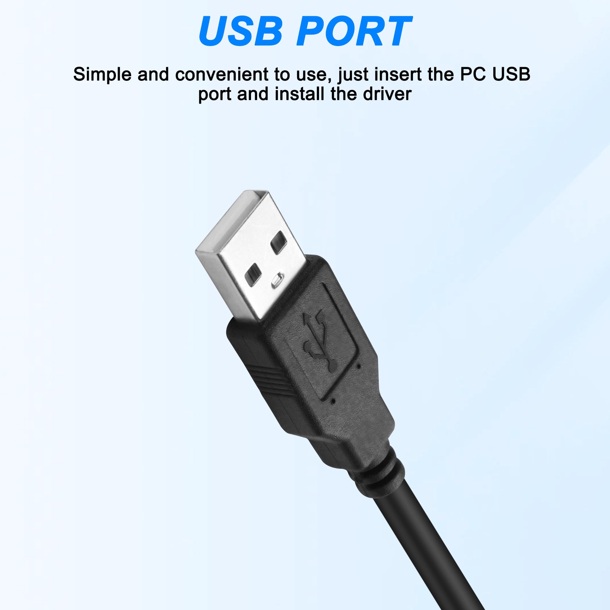 MEIRIYFA Controlador PS2 a Adaptador USB Cable Convertidor Compatible con Controlador PS2/PS3 Gamepad a Controlador PS3/PC Paquete de 2, 20 cm