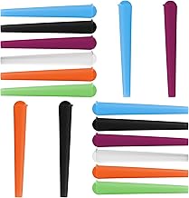 16 Pcs Smokers Club Plastic Joint Holder Set, King Size Doob Tubes, Smell-Proof & Water-Resistant Cigarette Storage Tubes, Portable Joint Case for Smoking Accessories (Multicolored)