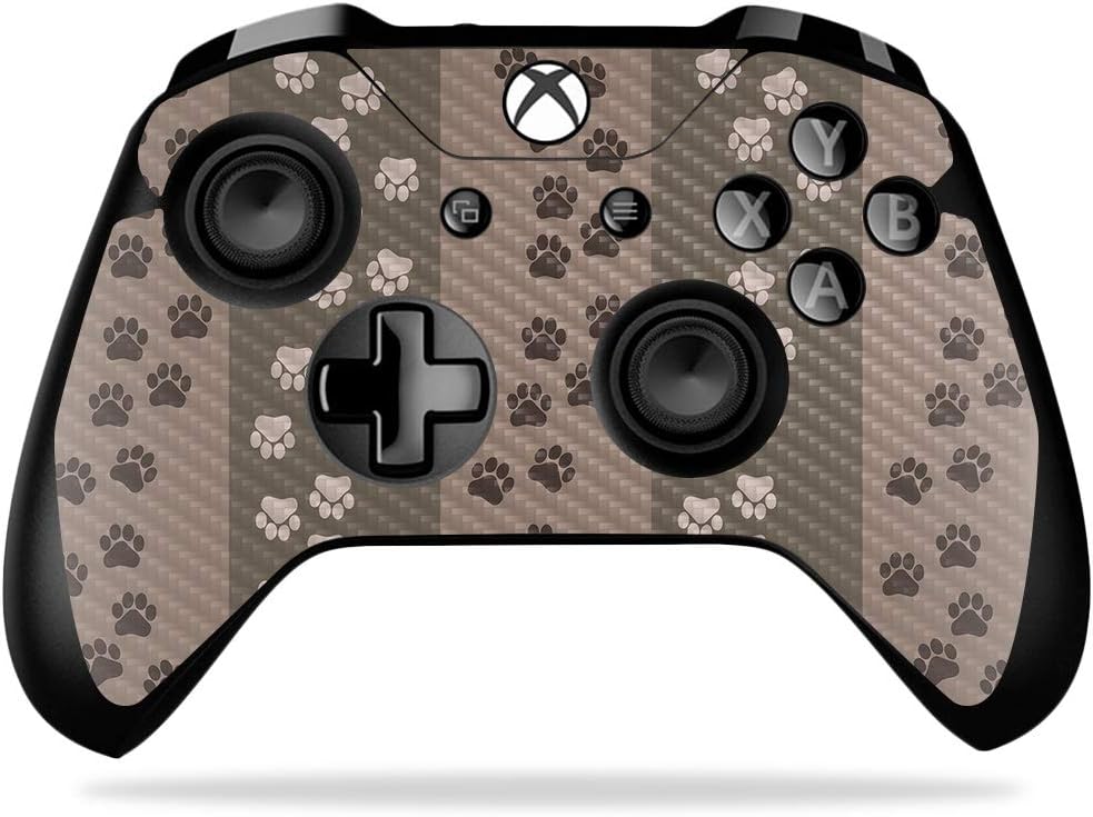 MightySkins Carbon Fiber Skin for Microsoft Xbox One X Controller - Happy Cactus | Protective, Durable Textured Carbon Fiber Finish | Easy to Apply, Remove, and Change Styles | Made in The USA