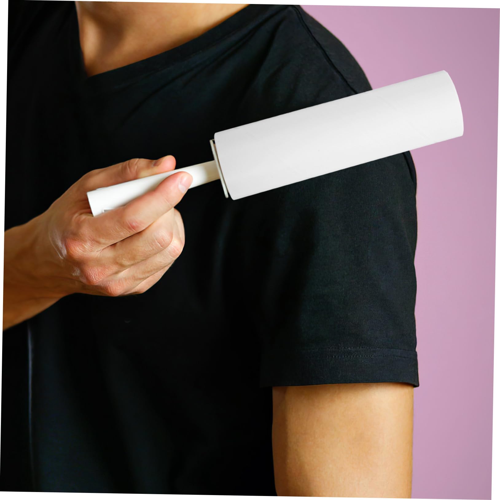 Ersatz für Fusselrolle 10 Rollen Papier, 50 Blatt Je Rolle, Weiß