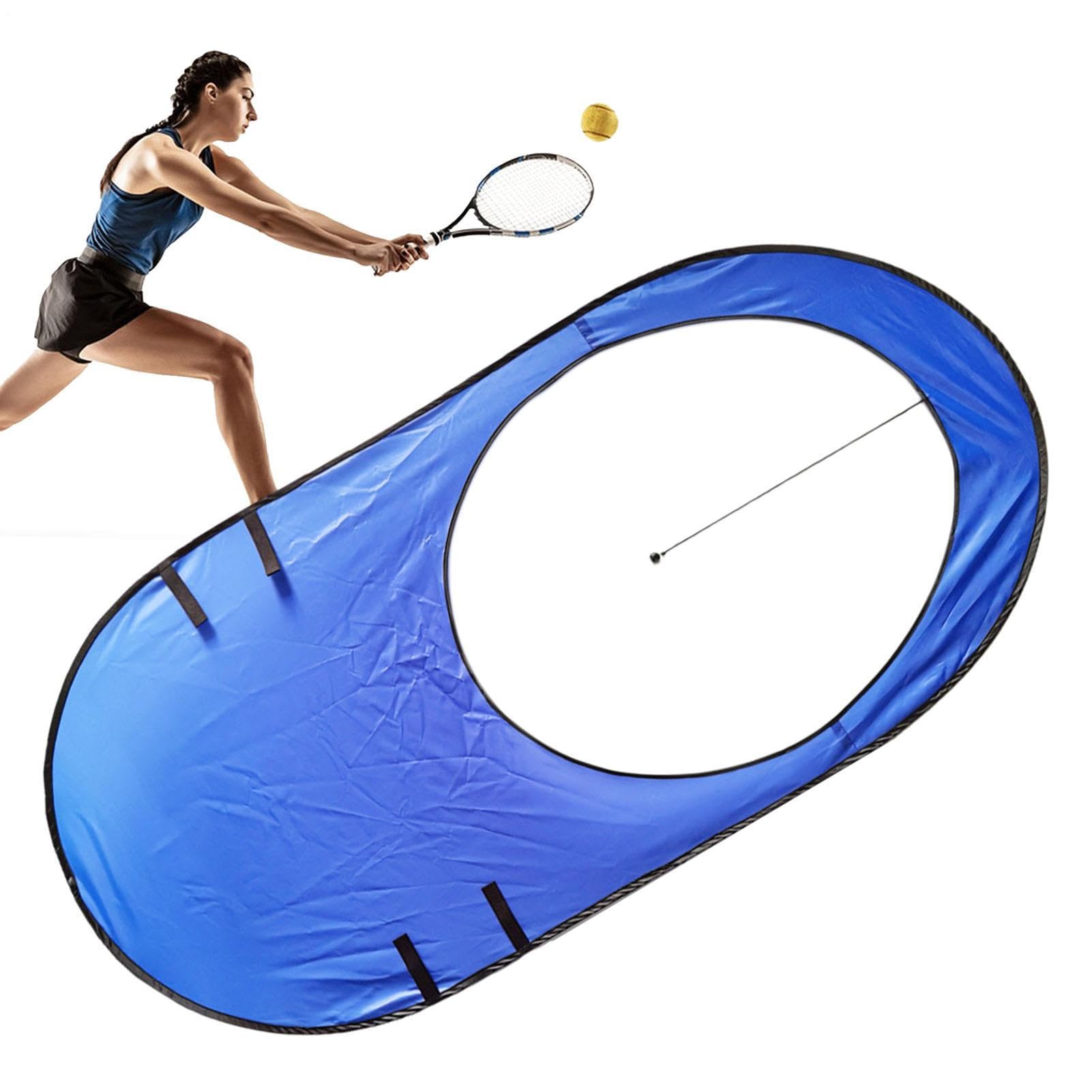 Tennis-Trainingszielnetz,Tragbare Ausrüstung Für Das Tennis-Schlagtraining | Übungsfenster Für Tennisschlägertrainer Für Anfänger, Frauen Und Männer
