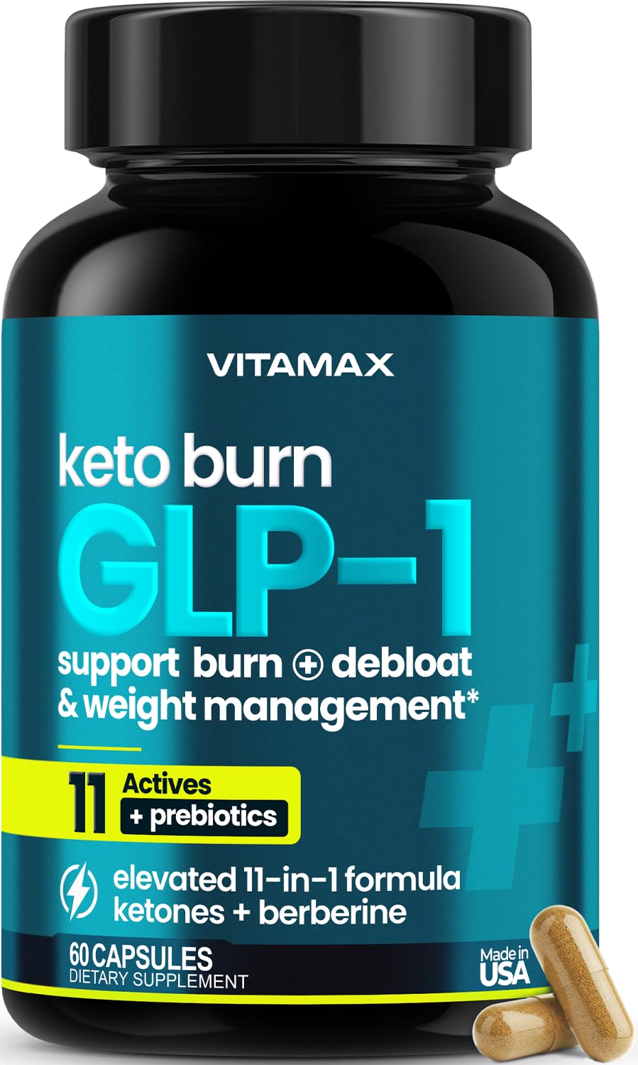 burn glp 1 supplement Amazon.com: Vitamax GLP-1 Support Supplement for Weight Loss & Fat Burner  for Women & Men – Ketone Metabolism Support with BHB Ketones, ACV,  Berberine, Polyphenols & Prebiotics for Appetite, Digestion & Cravings :