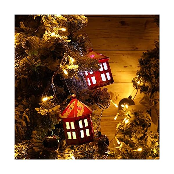 2x6m 50er LED Outdoor Lichterkette Batterie,Micro Lichterketten für Zimmer mit Timer,IP65 Wasserdicht Innen… – Bild 9