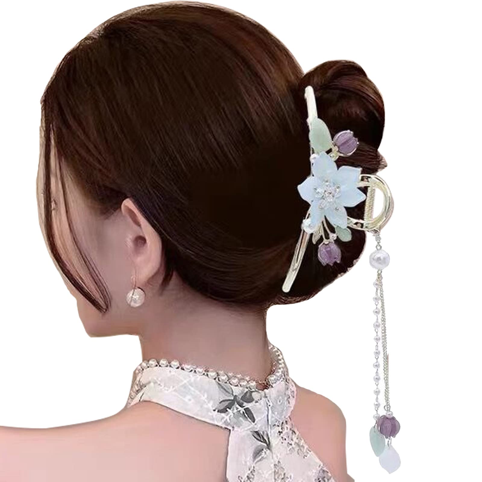 Amazon.co.jp: OuJyO ヘアアクセサリー大人 バンスクリップ ヘア 