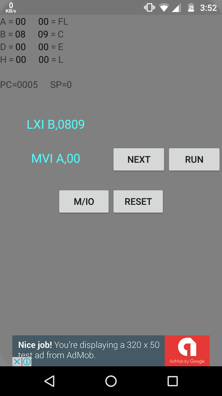 Micro8085 Simulator - App on Amazon Appstore