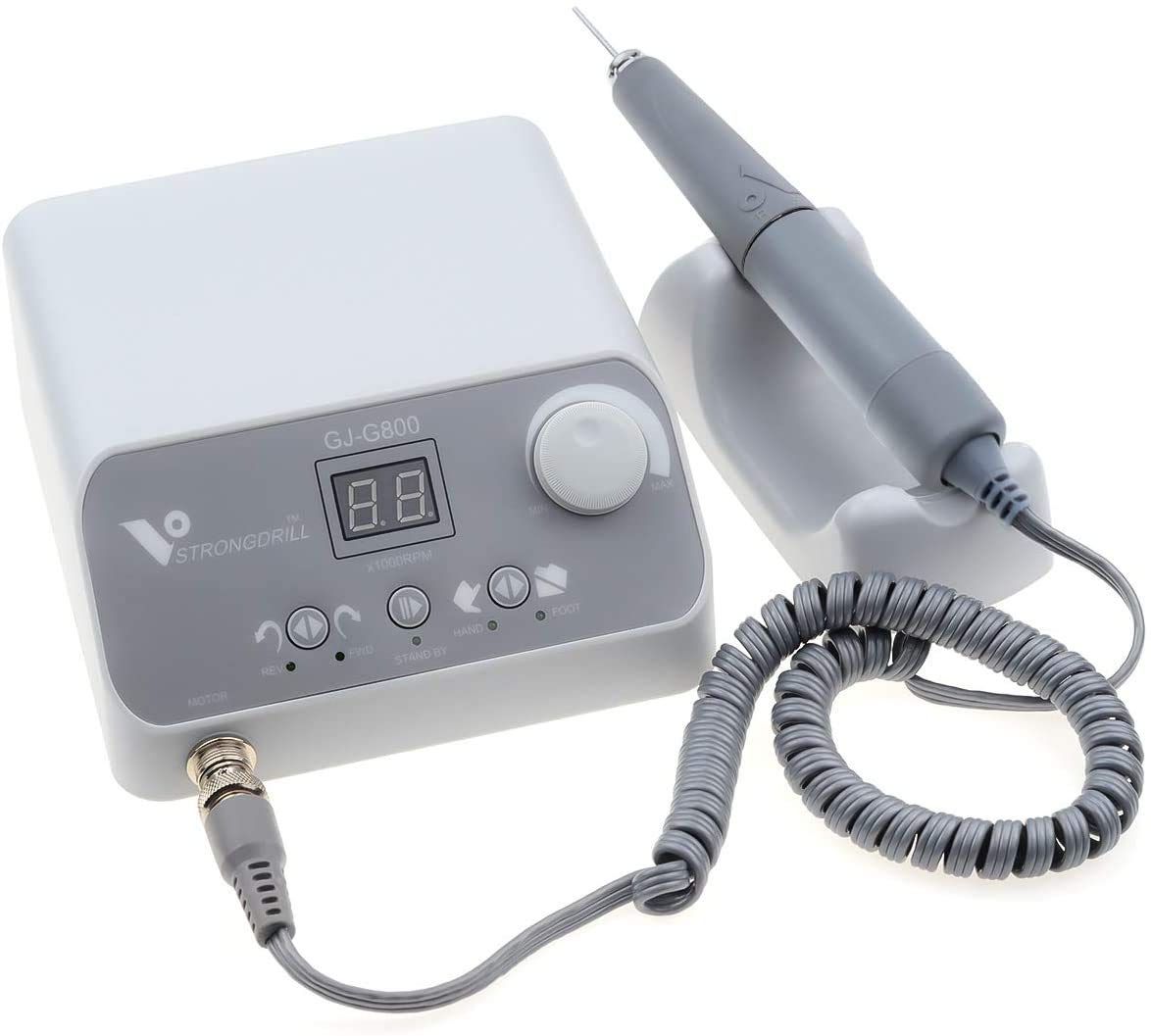 Máquina pulidora de laboratorio sin escobillas ORILAO GJ-G800, 50W, 50000RPM, gris XM, para joyería, cerámica, silicona, trabajo en vidrio