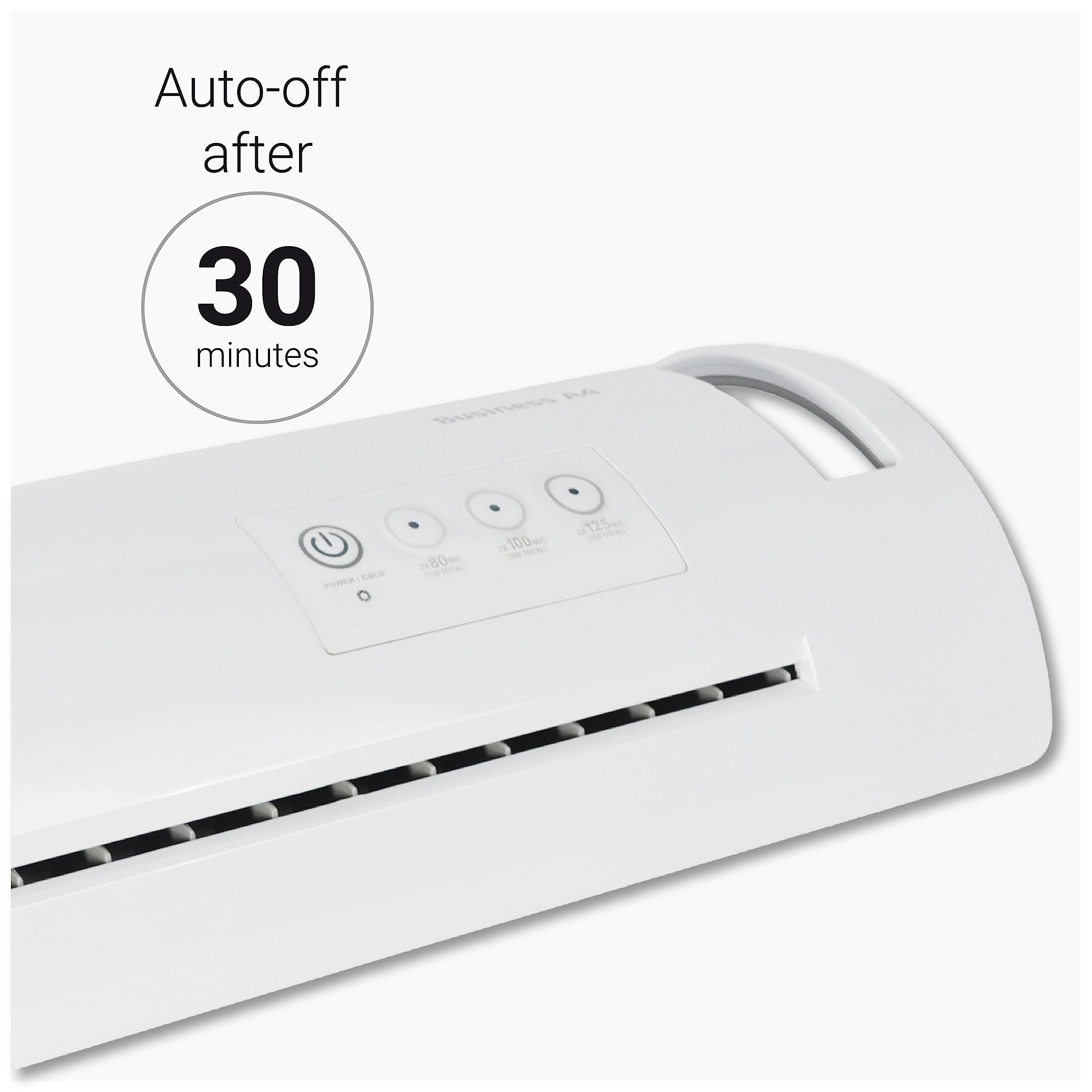DESQ Laminator A4 Bussiness Classy - do 75 do 125 mikronów, Jam Free, 30 sek. Czas nagrzewania, High Speed, do biura i szkoły