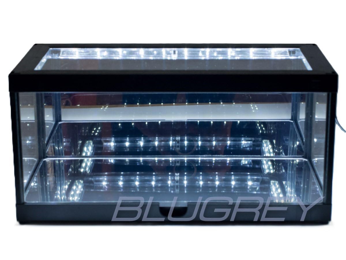 Amazon.co.jp: アクリル ディスプレイ ボックス 1段 LED 