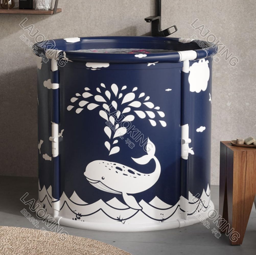 折りたたみ式バスタブ、ポータブルスパバスタブ、コンパクトで折りたたみが簡単、組み立て不要、家庭用、あらゆる年齢層に適しています (B