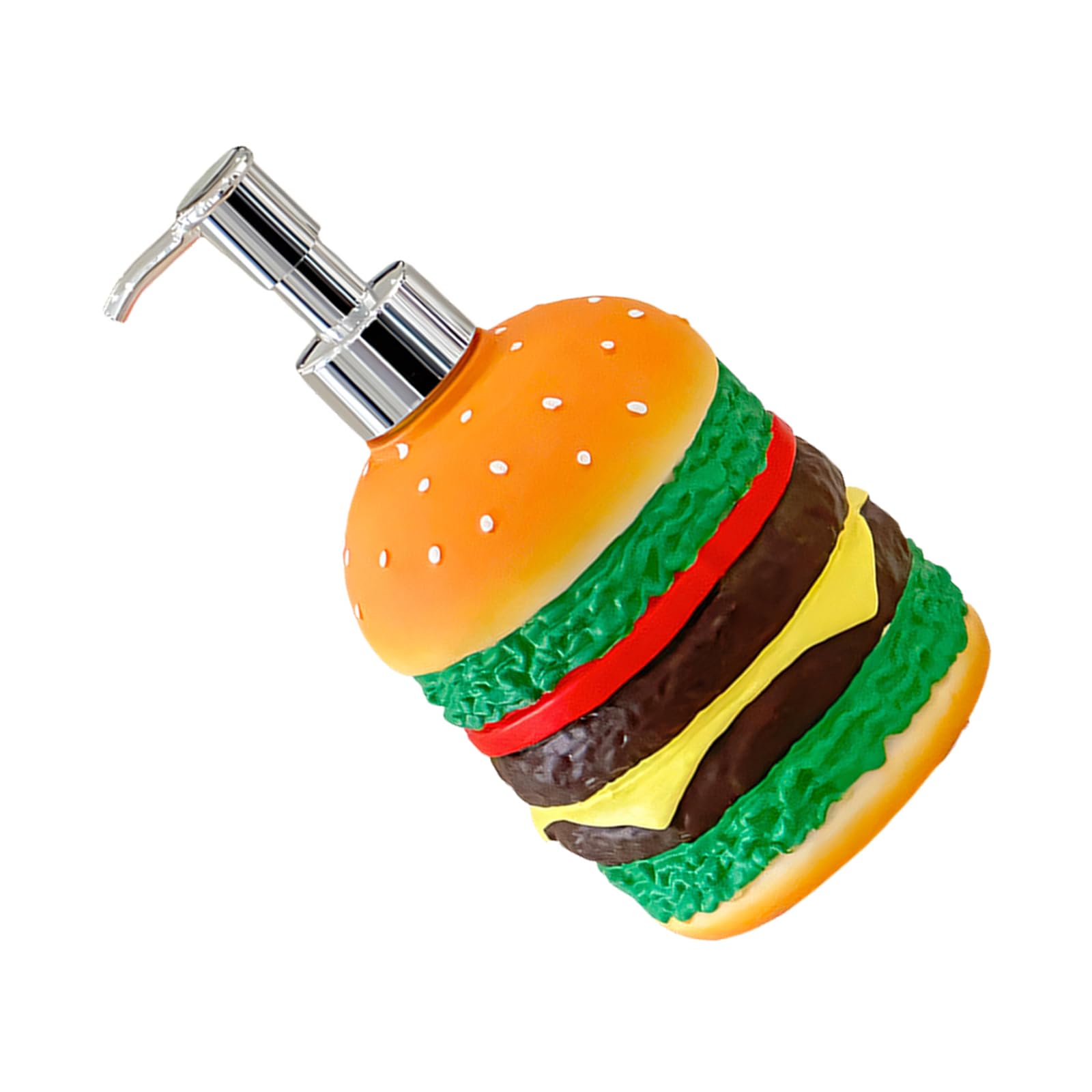 our fave Creative Hamburger Shape Soap Dispenser Bottle Easy to Press for Shampoo Lotion and Hand Wash Press Soap Dispenser Bottle
