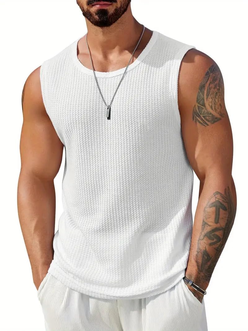 Sleeveless Tshirt for Men | Tank Top for Men's | Vest for Man-image-16