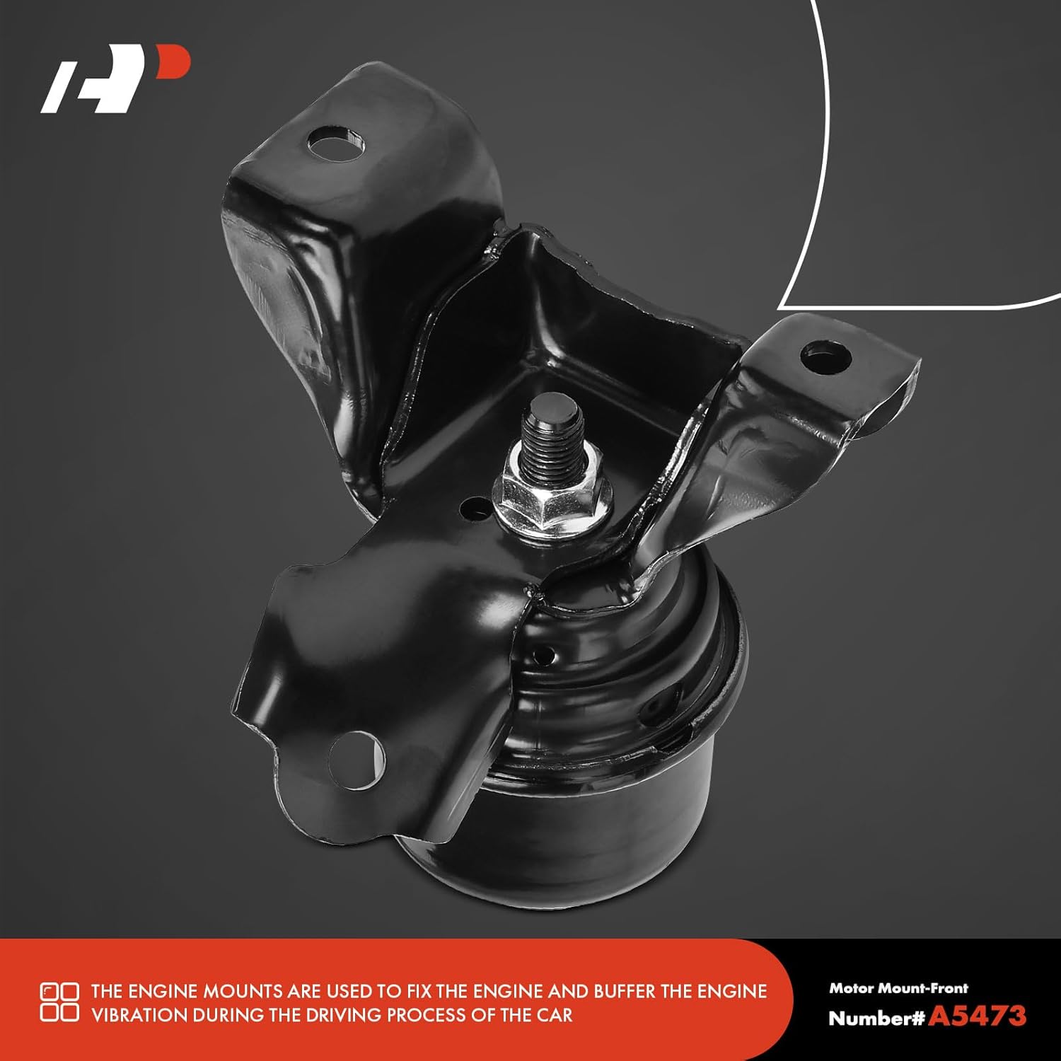 A-Premium Engine Motor Mount and Transmission Mount Kit Compatible with Ford Fusion 2006-2009 & Lincoln Zephyr 2006 & Mercury Milan 2006-2009, 3.0L, Automatic Transmission, 2-PC Set