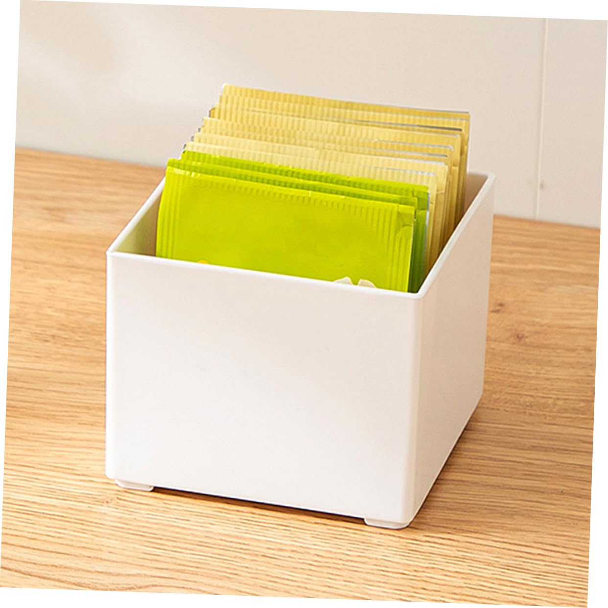 NUOBESTY Lot De 5 Boîtes De Rangement Porte-mémo Bloc-notes Distributeur De Bloc-notes Rangement De Bureau Petit Étui Pour Bloc-notes 2 Pièces X 5