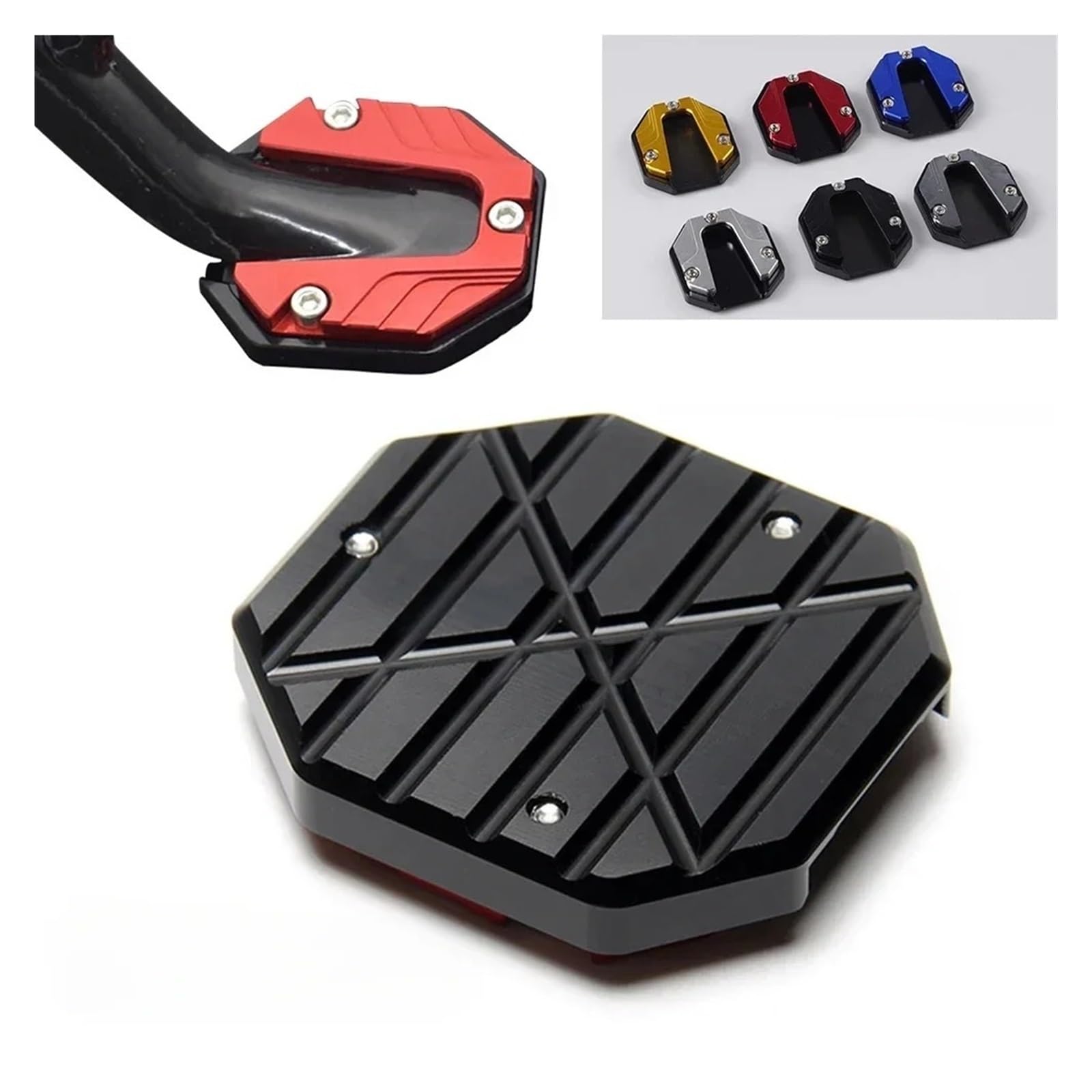 Béquille Latérale Moto Extension Universelle De Béquille Vélo Moto Scooter