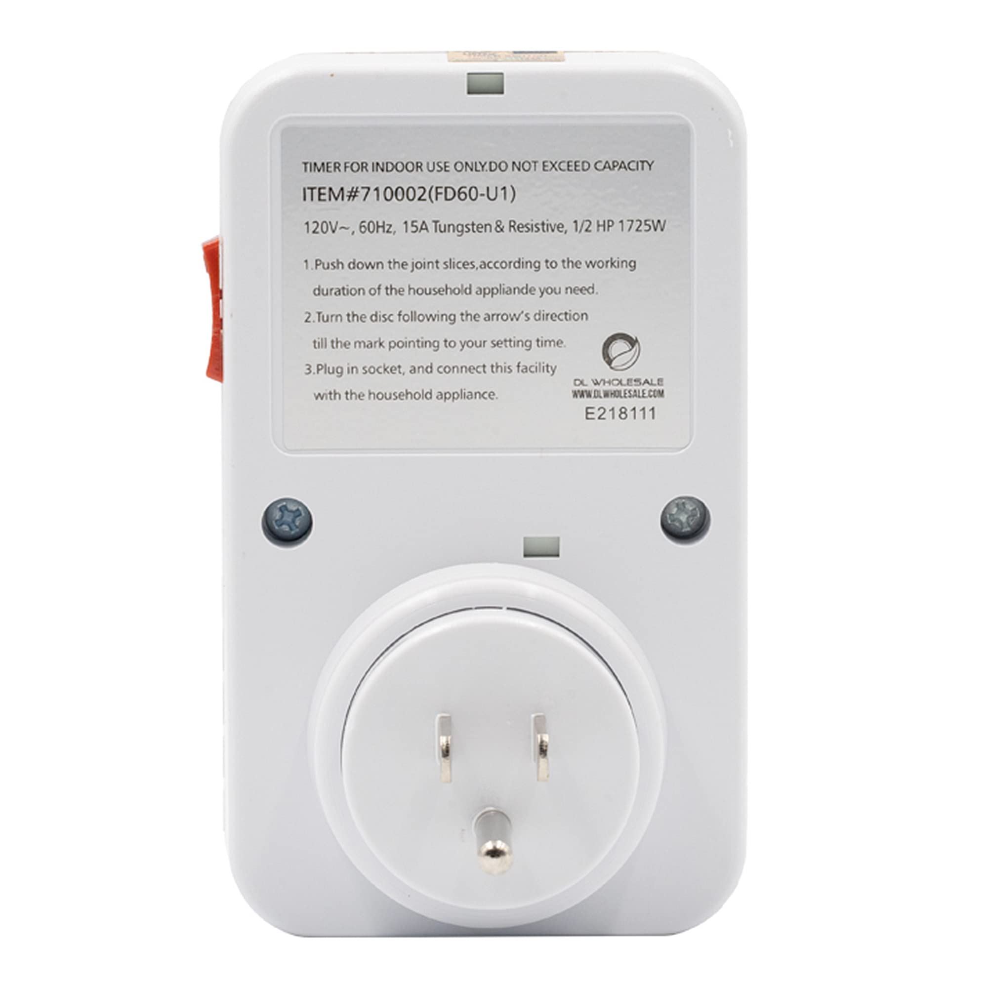 Snapklik.com : Grow1 Single Outlet Mechanical Timer 24 Hour Hydroponics ...