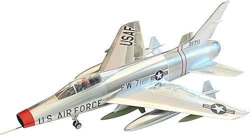 ATLANTIS TOY & HOBBY F-100c Super Sabre 1/70 Scal Kit de modelo de plástico