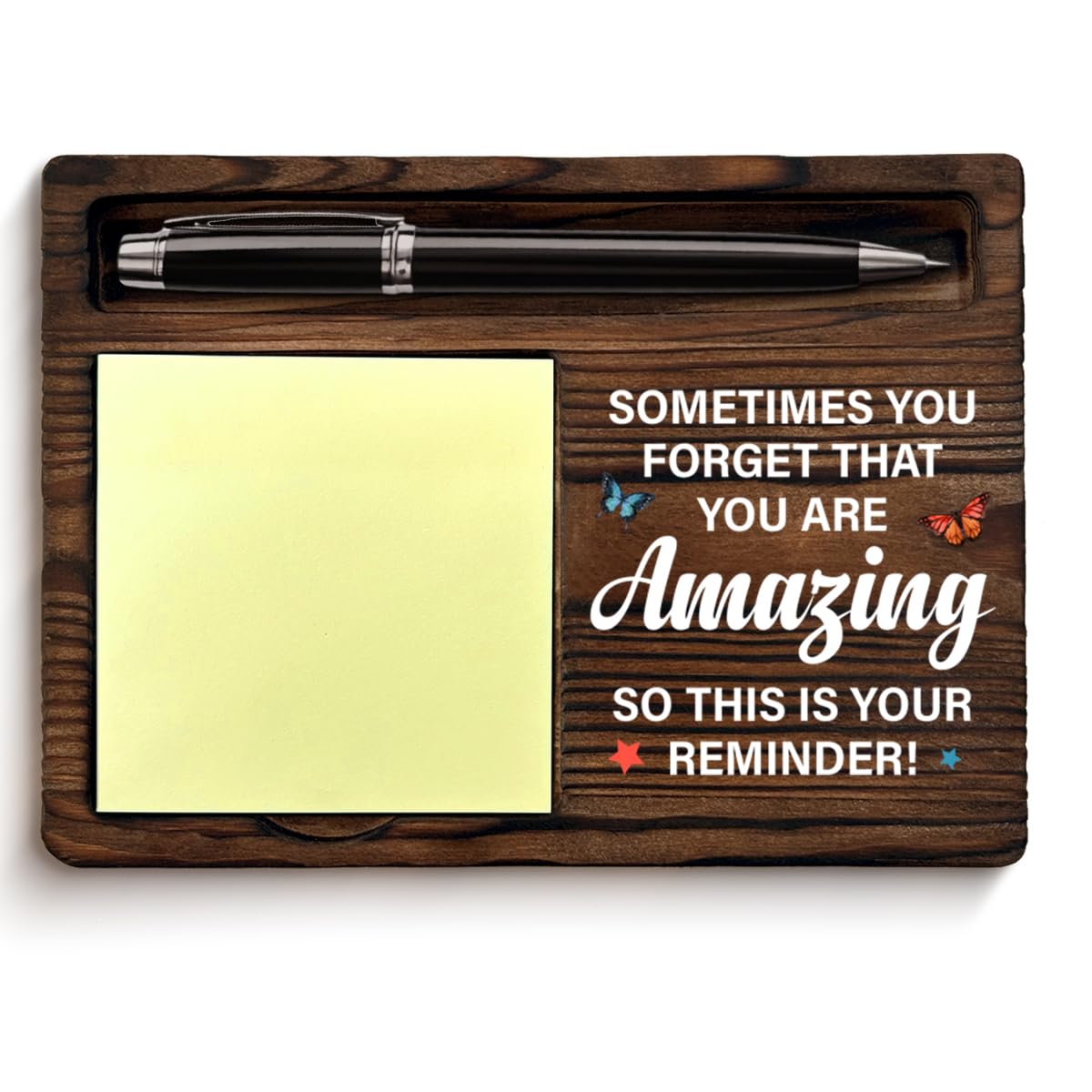 Thank You Gifts for Women Men, Appreciation Gifts for Coworkers Boss Teacher, May You Be Proud of the Work You Do Sticky Note Holder for Office Desk Decor — Amazon image 10