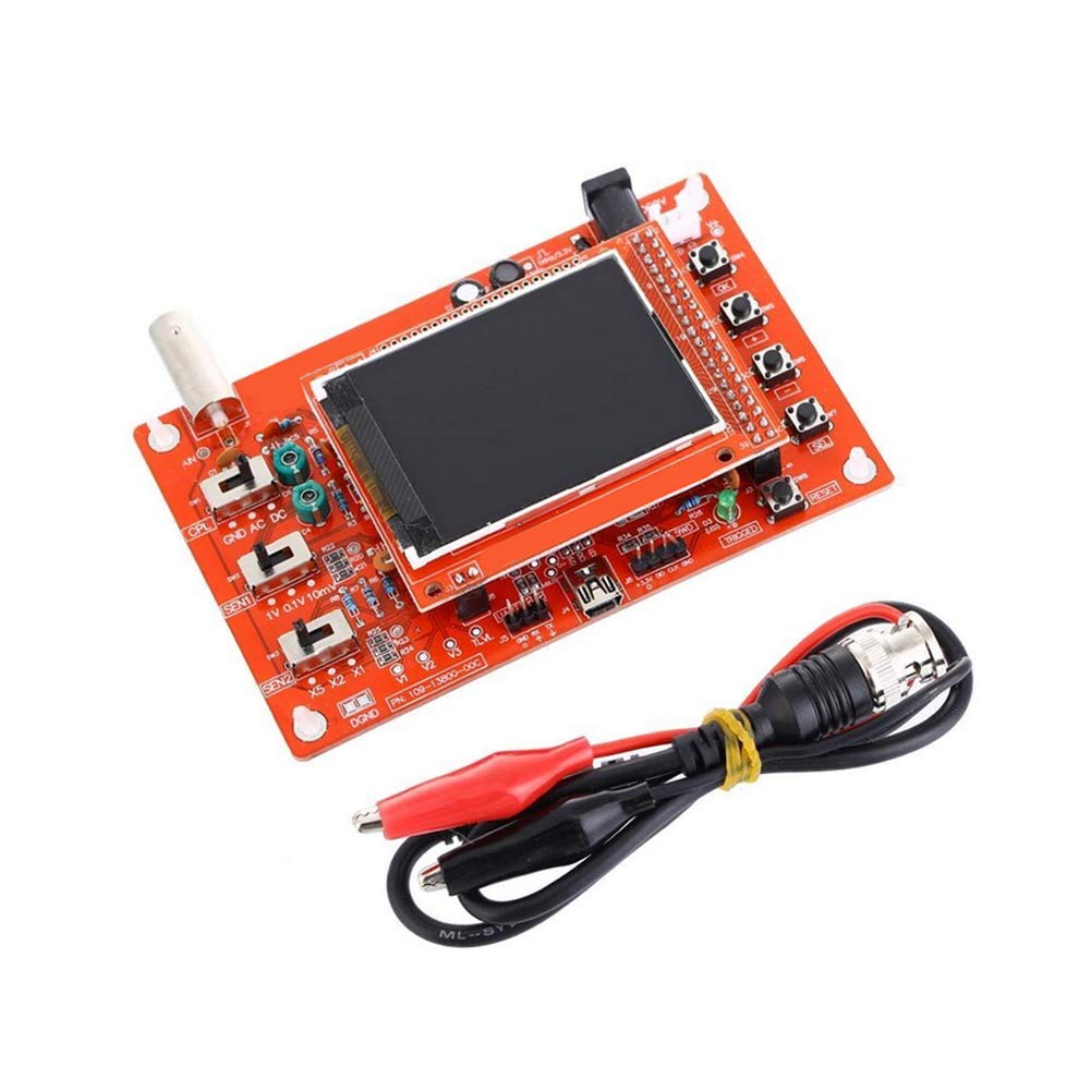 Treedix Oscilloscope DIY Kit Handheld Digital Oscilloscope 1msps Real-Time Sampling Rate 2.4 inch TFT Display
