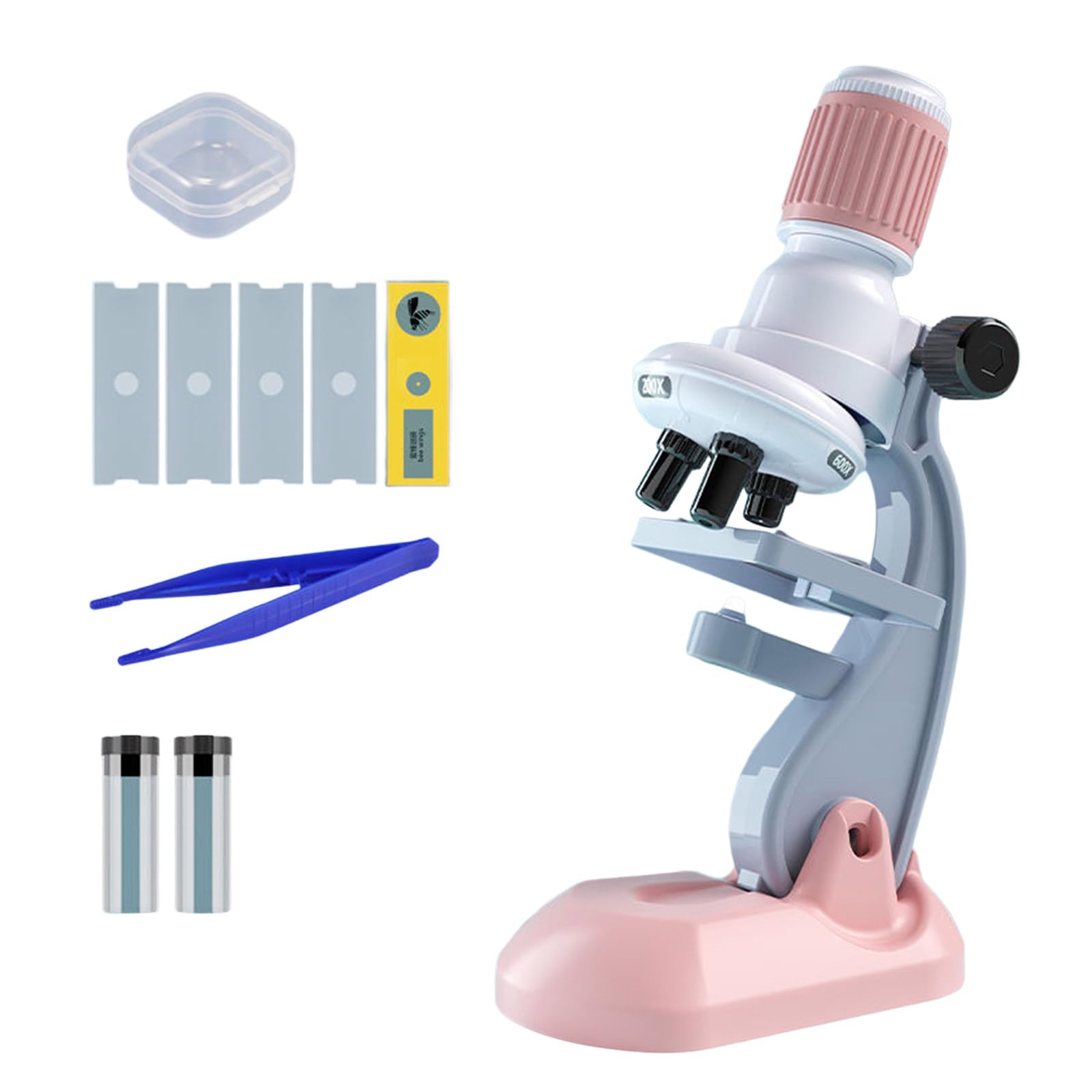 Rgybao A Educational Microscope 1200X Magnification Safe For Science Exploration Educational Gift Microscope