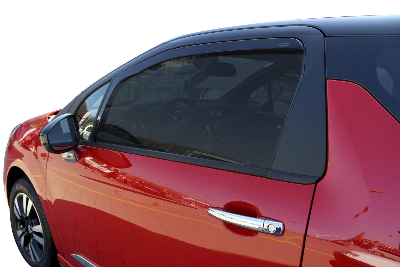 Heko Windabweiser Für Mazda 3 2009-2013 5-Türer - Getöntes Set 4-teilig Vorne Und Hinten