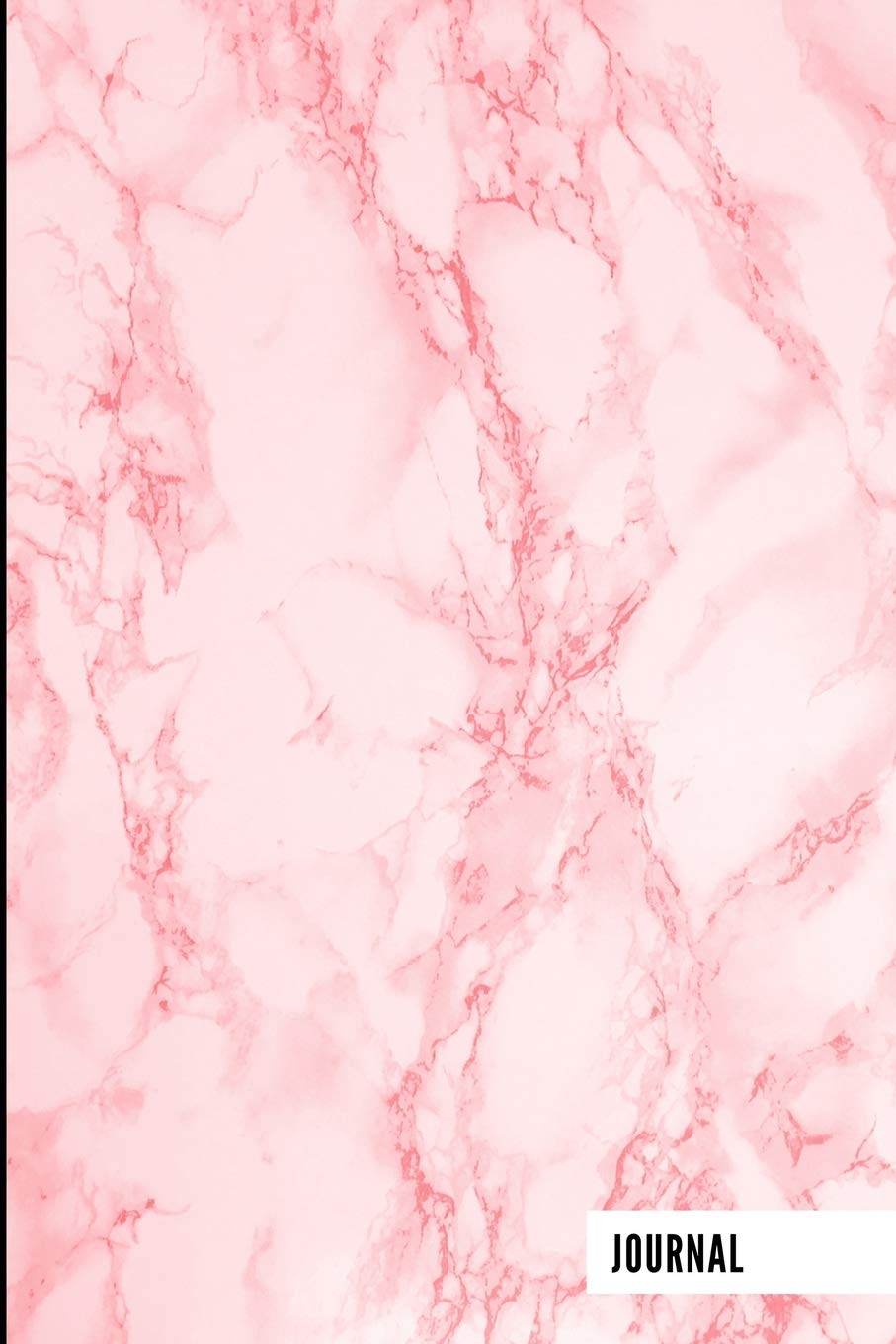 Journal: Marble Stone Red Cover Durable Lined Paper Journal Diary Notebook for School, Home & Office