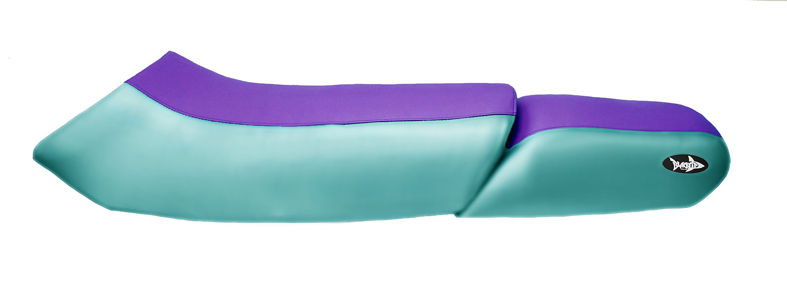 BlackTip Jetsports seat Cover for Yamaha 1995-1996 Wave Venture 700 / 1996 Wave Venture 1100 (Purple/Teal)