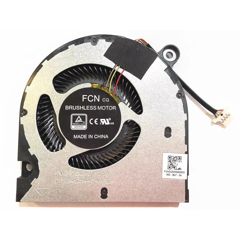 Original CPU Cooling Fan for Acer TravelMate P2 TMP215-52 P214-52 P215-52G P214-41 P215-53 P215-53G Series Laptop Cooler Fan