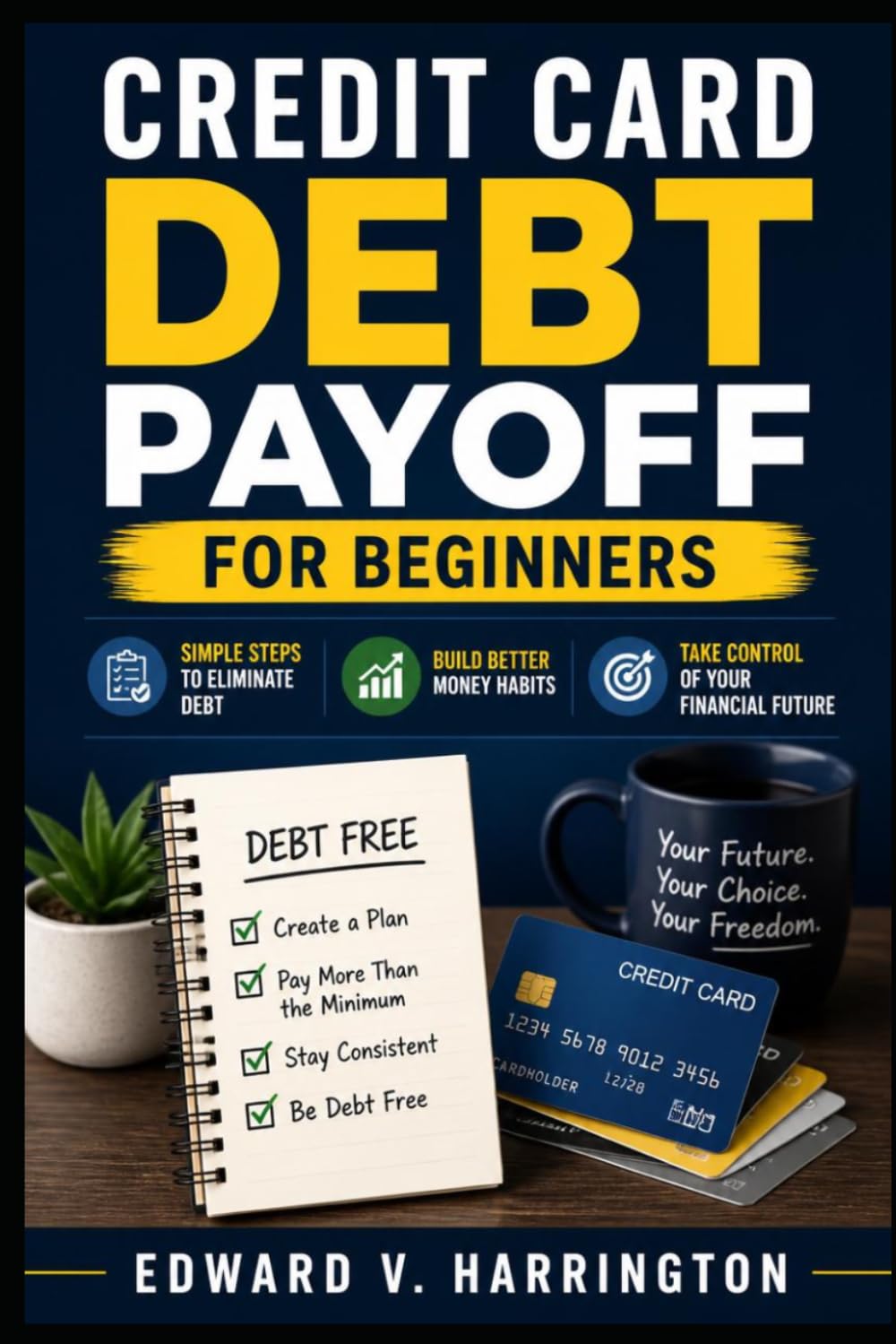 CREDIT CARD DEBT PAYOFF FOR BEGINNERS: Simple Steps to Eliminate Debt, Build Better Money Habits, and Take Control of Your Financial Future