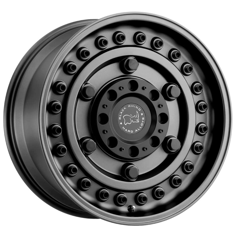 Black Rhino Hard Alloys ARMORY 16X8, 5X160, 6, +38mm GUN BLACK - 1680ARY385160G65